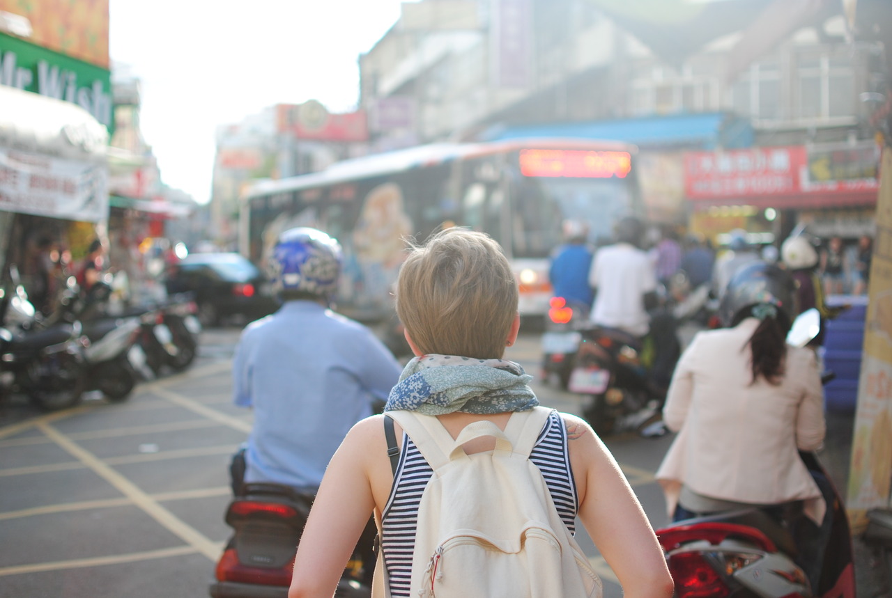 Taking A Walk Downtown India